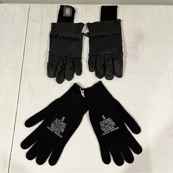 Hawkeye Other - Pair of Leather Flexor Hawkeye Gloves Mens & Womens Size 5 W/ 2 Pairs of Inserts